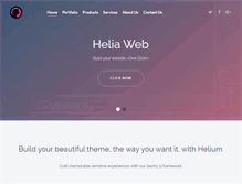 Tablet Screenshot of heliaweb.com